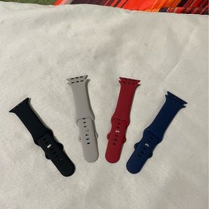 Bundle of 4 pack Iwatch bands